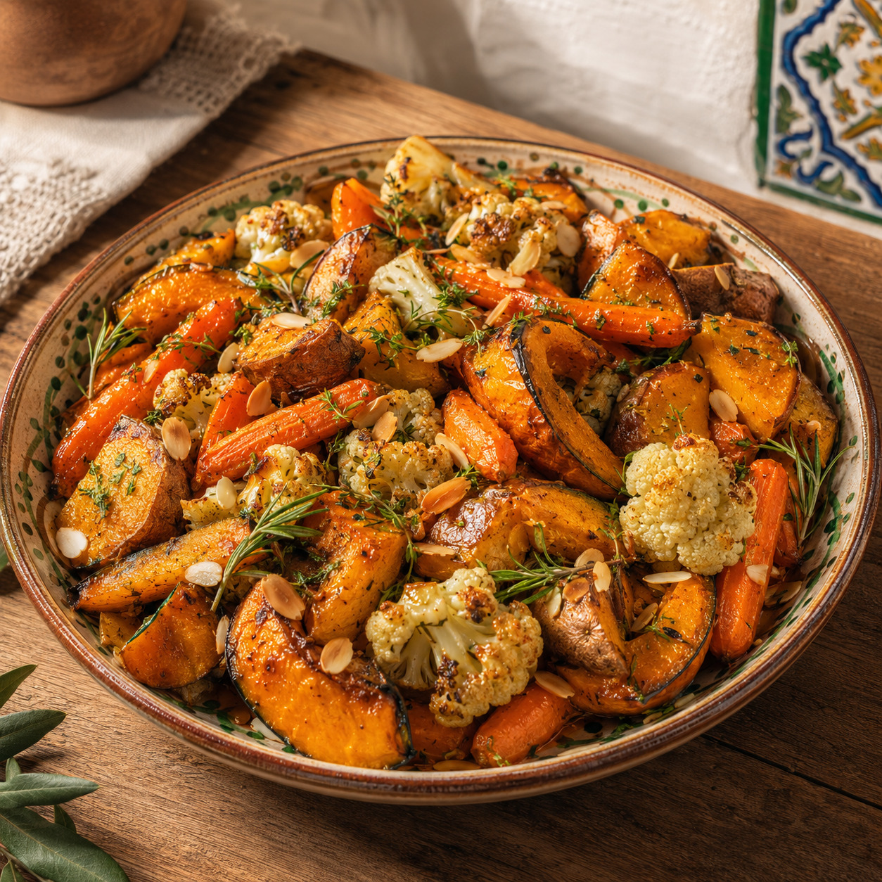 Verduras asadas